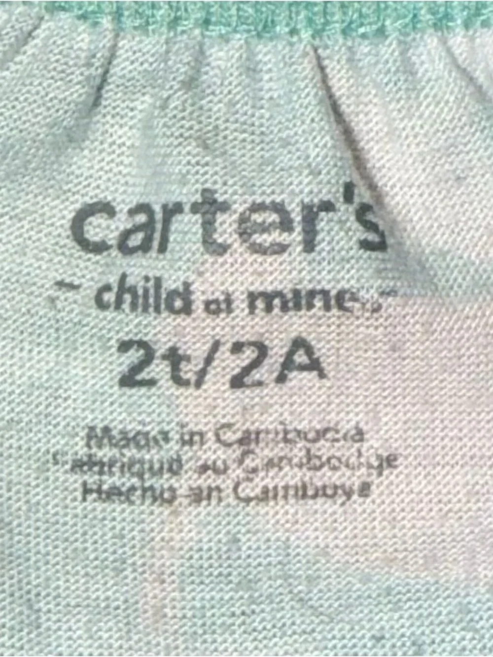 Carter’s Toddler Girls Size 2T Sleepwear Gown  Poodles Dogs